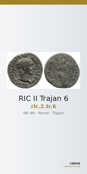 RIC II Trajan 6 — CANOA