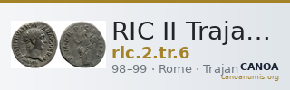 RIC II Trajan 6 — CANOA