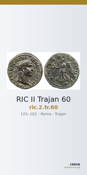 RIC II Trajan 60 — CANOA