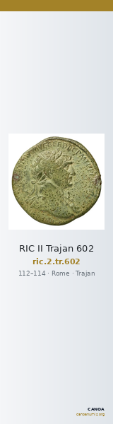 RIC II Trajan 602 — CANOA