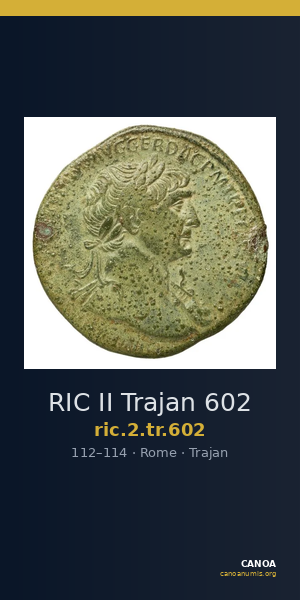 RIC II Trajan 602 — CANOA