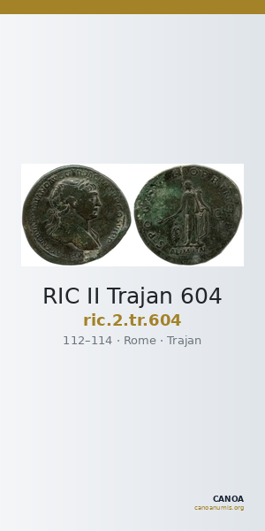 RIC II Trajan 604 — CANOA