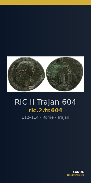 RIC II Trajan 604 — CANOA