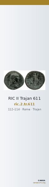 RIC II Trajan 611 — CANOA
