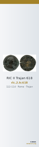 RIC II Trajan 618 — CANOA