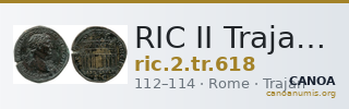 RIC II Trajan 618 — CANOA
