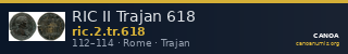 RIC II Trajan 618 — CANOA