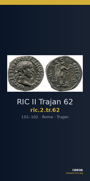 RIC II Trajan 62 — CANOA