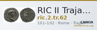 RIC II Trajan 62 — CANOA