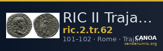 RIC II Trajan 62 — CANOA