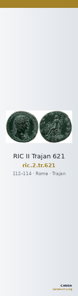 RIC II Trajan 621 — CANOA