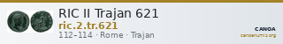 RIC II Trajan 621 — CANOA