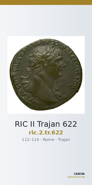 RIC II Trajan 622 — CANOA