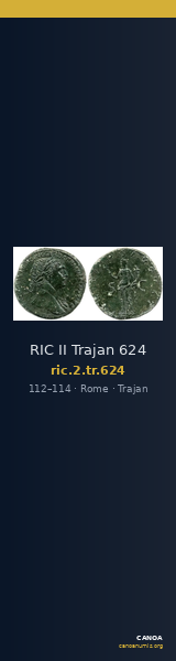 RIC II Trajan 624 — CANOA