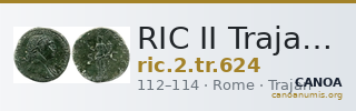 RIC II Trajan 624 — CANOA