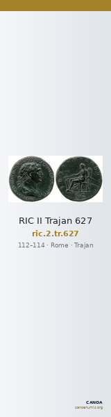 RIC II Trajan 627 — CANOA