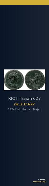 RIC II Trajan 627 — CANOA