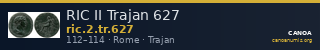 RIC II Trajan 627 — CANOA
