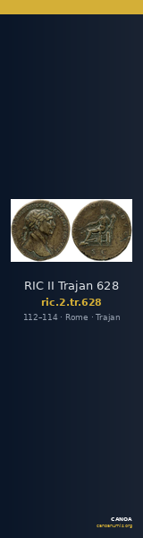 RIC II Trajan 628 — CANOA