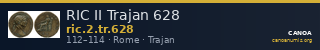 RIC II Trajan 628 — CANOA