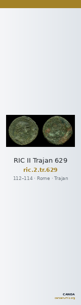 RIC II Trajan 629 — CANOA