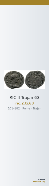 RIC II Trajan 63 — CANOA