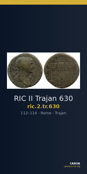 RIC II Trajan 630 — CANOA