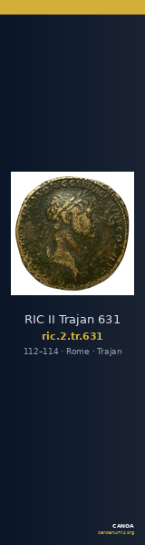 RIC II Trajan 631 — CANOA