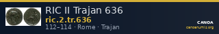 RIC II Trajan 636 — CANOA