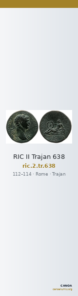 RIC II Trajan 638 — CANOA
