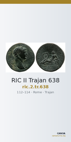 RIC II Trajan 638 — CANOA