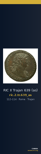RIC II Trajan 639 (as) — CANOA