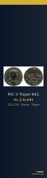 RIC II Trajan 641 — CANOA