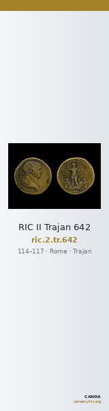RIC II Trajan 642 — CANOA