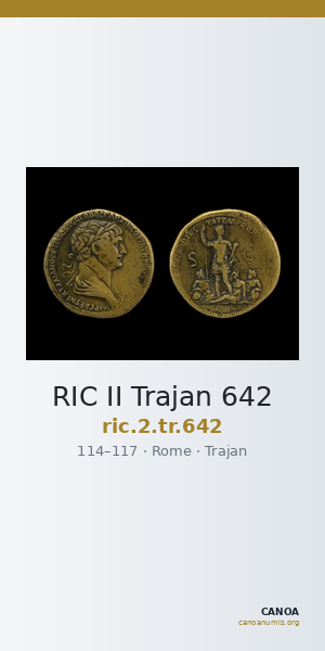 RIC II Trajan 642 — CANOA