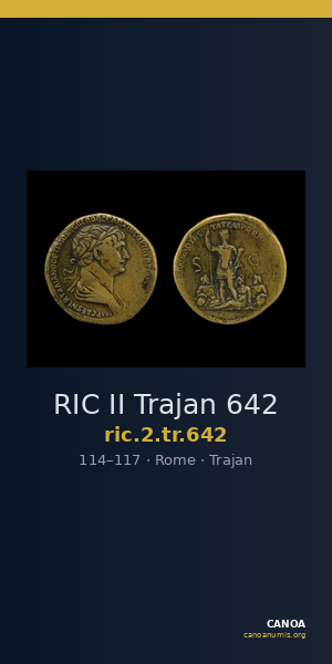 RIC II Trajan 642 — CANOA