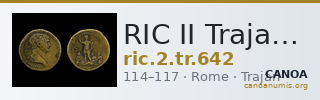 RIC II Trajan 642 — CANOA
