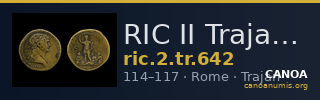 RIC II Trajan 642 — CANOA