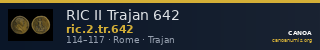 RIC II Trajan 642 — CANOA