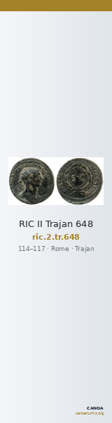 RIC II Trajan 648 — CANOA