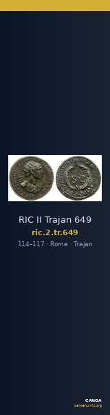 RIC II Trajan 649 — CANOA