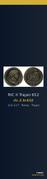 RIC II Trajan 652 — CANOA