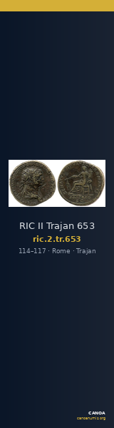 RIC II Trajan 653 — CANOA