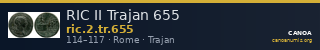 RIC II Trajan 655 — CANOA
