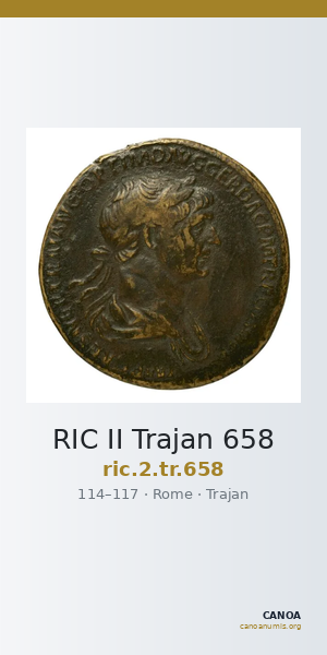 RIC II Trajan 658 — CANOA