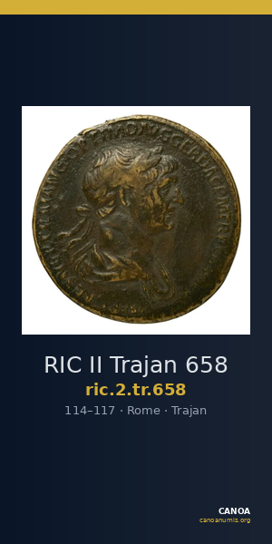 RIC II Trajan 658 — CANOA