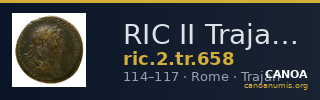 RIC II Trajan 658 — CANOA