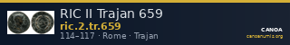 RIC II Trajan 659 — CANOA