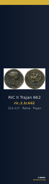 RIC II Trajan 662 — CANOA