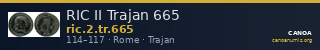 RIC II Trajan 665 — CANOA
